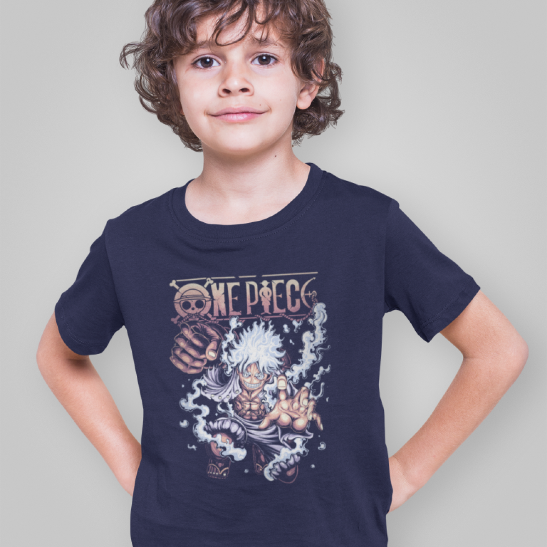 T-shirt Enfant - ONE PIECE - gear 5 new