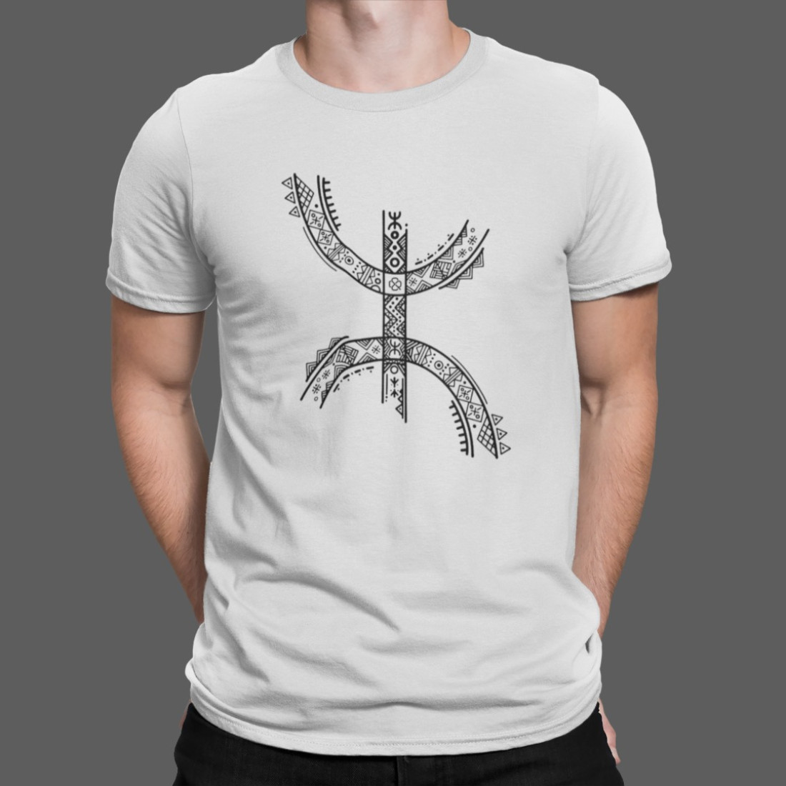 https://www.rafwear-dz.com/t-shirt signe amazigh - blanc