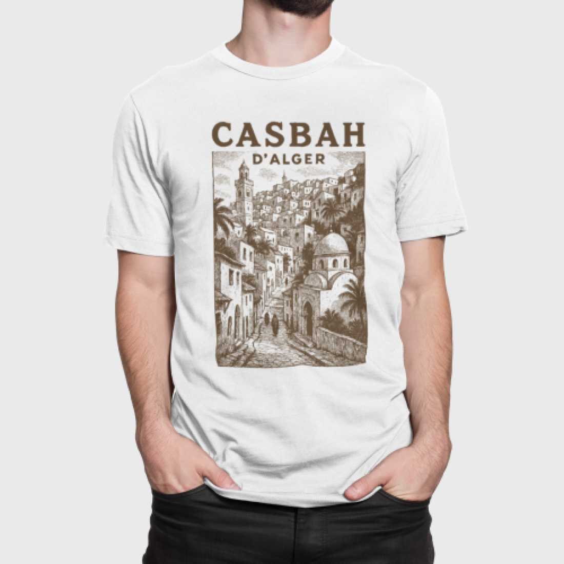 https://www.rafwear-dz.com/T-shirt "Casbah d'Alger – Blanc "